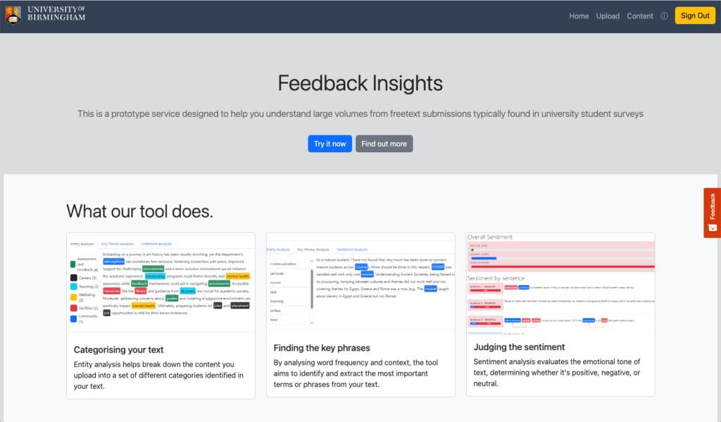 Easy to use web interface for accessing powerful AI